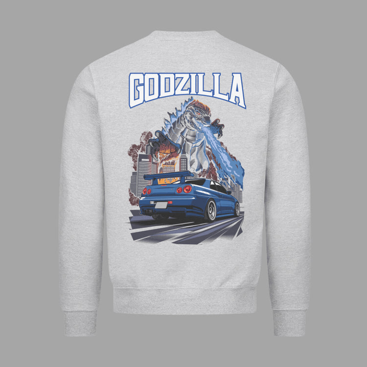 R34 Godzilla Premium Sweatshirt | Hochwertiges Sweatshirt | JDMVibe