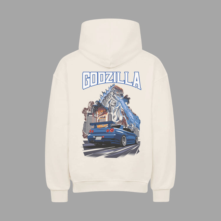 R34 Godzilla Vacancy Oversized Hoodie | Oversized Hoodie | JDMVibe