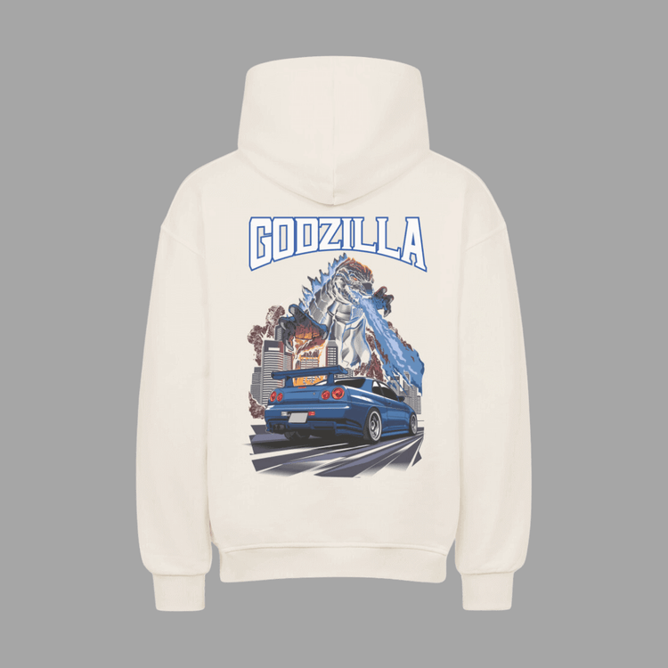 R34 Godzilla Vacancy Oversized Hoodie | Oversized Hoodie | JDMVibe
