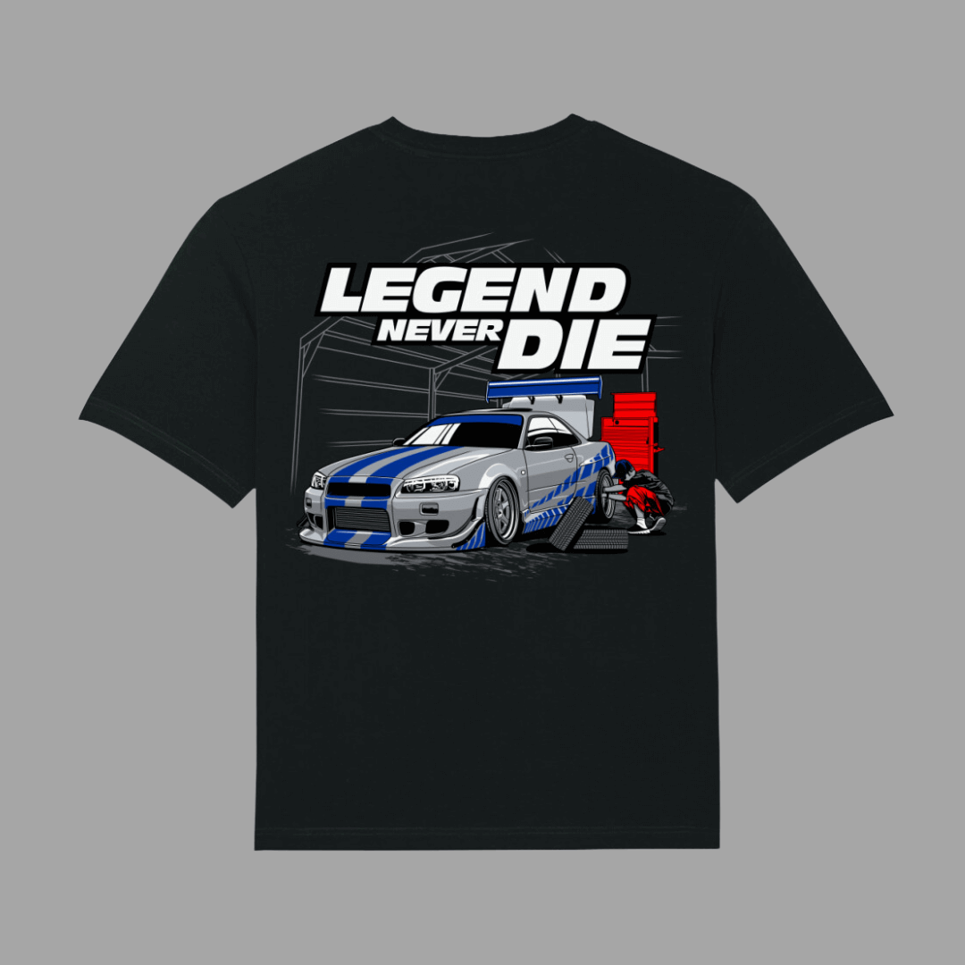 LEGEND NEVER DIE T-Shirt | Unisex T-Shirt | JDMVibe 	