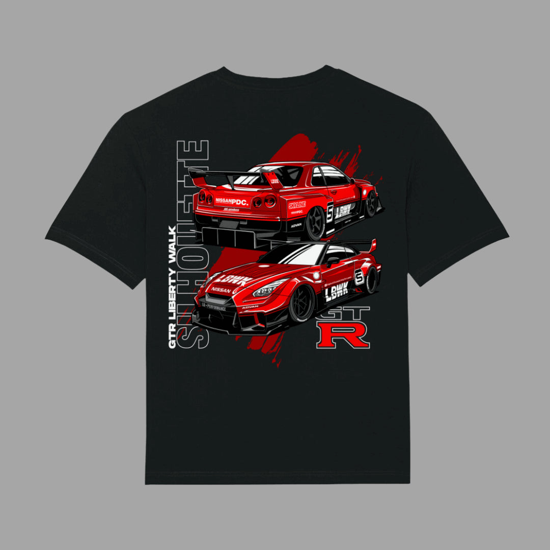 Liberty Walk R35 GTR T-Shirt | Unisex T-Shirt | JDMVibe 	