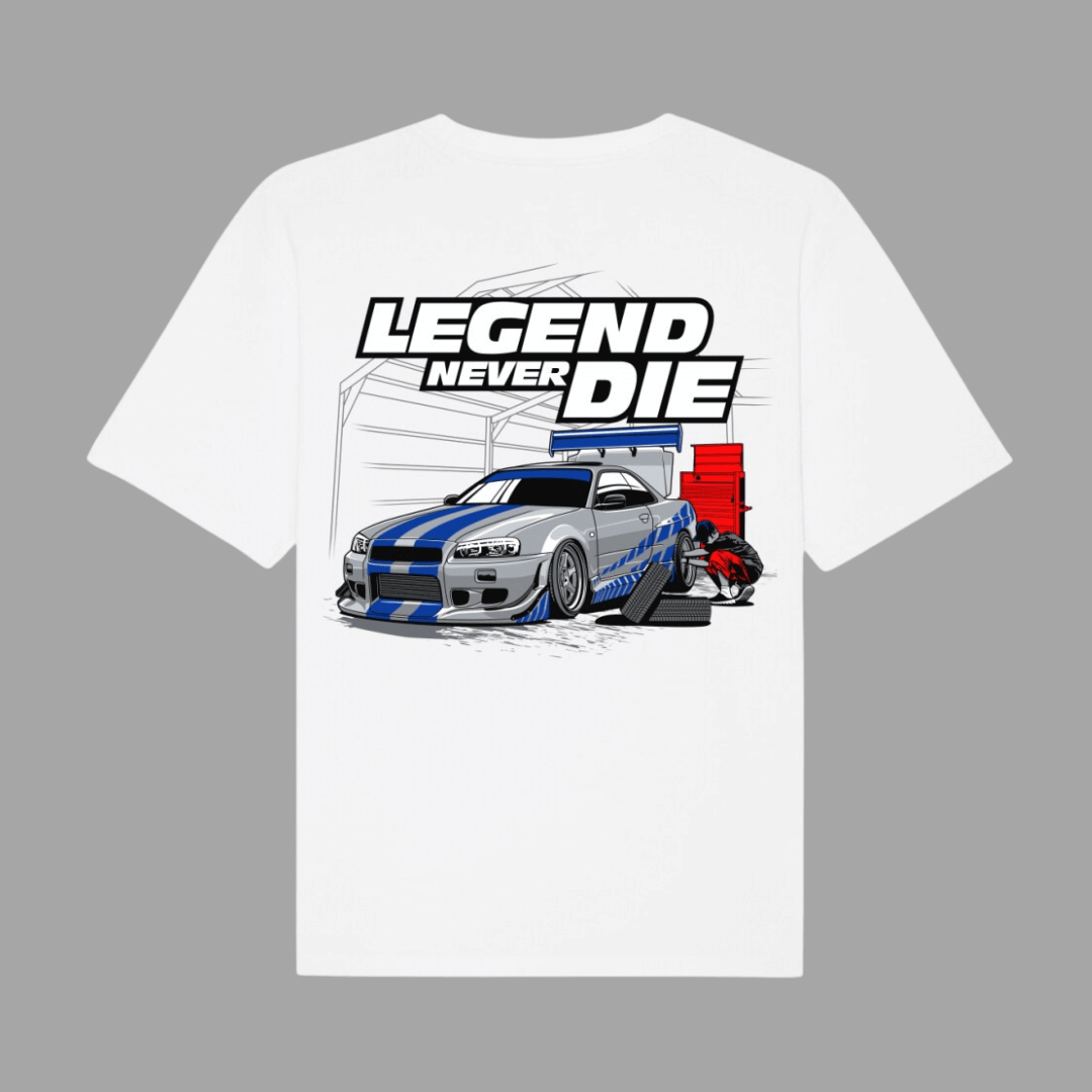 LEGEND NEVER DIE T-Shirt | Unisex T-Shirt | JDMVibe 	