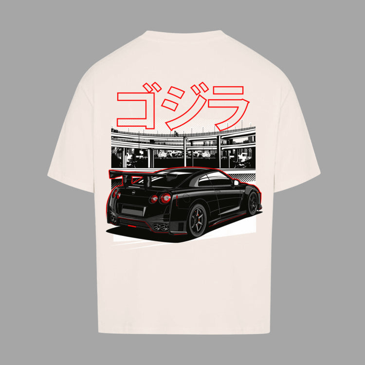 R35 GTR Black Oversize T-Shirt | Premium Oversize T-Shirt  | JDMVibe