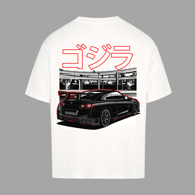 R35 GTR Black Oversize T-Shirt | Premium Oversize T-Shirt  | JDMVibe