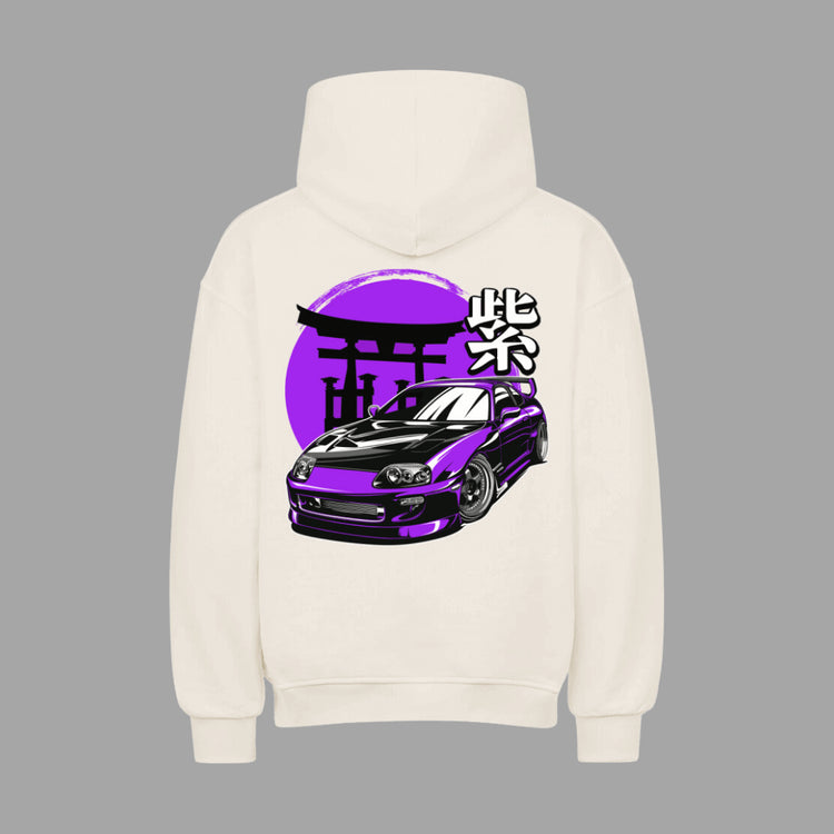 SUPRA PURPLE VACANCY Oversized Hoodie | Oversized Hoodie | JDMVibe