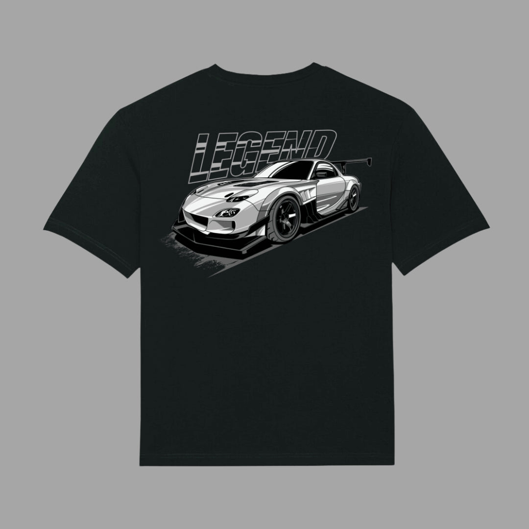 RX7 Silver T-Shirt | Unisex T-Shirt | JDMVibe 	