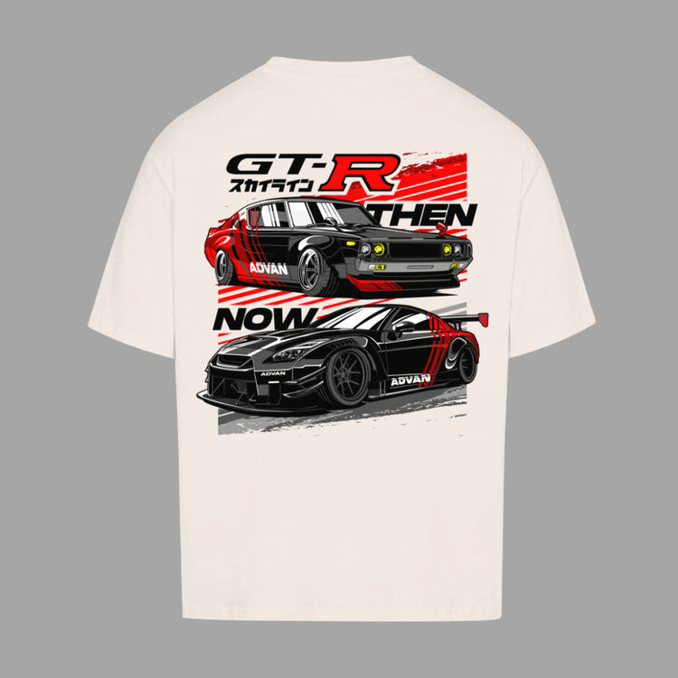 GTR THEN NOW Oversize T-Shirt | Premium Oversize T-Shirt  | JDMVibe