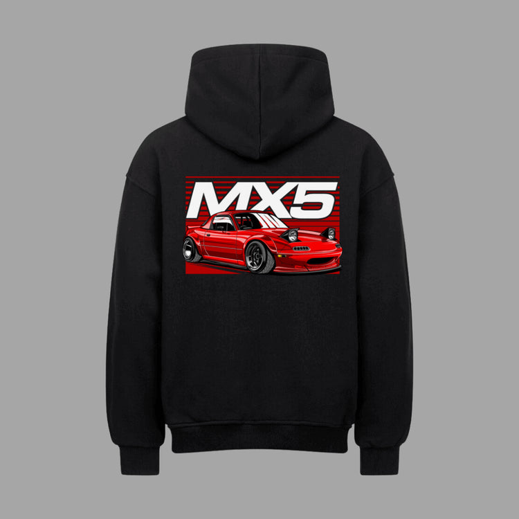 Miata MX 5 VACANCY Oversized Hoodie | Oversized Hoodie | JDMVibe