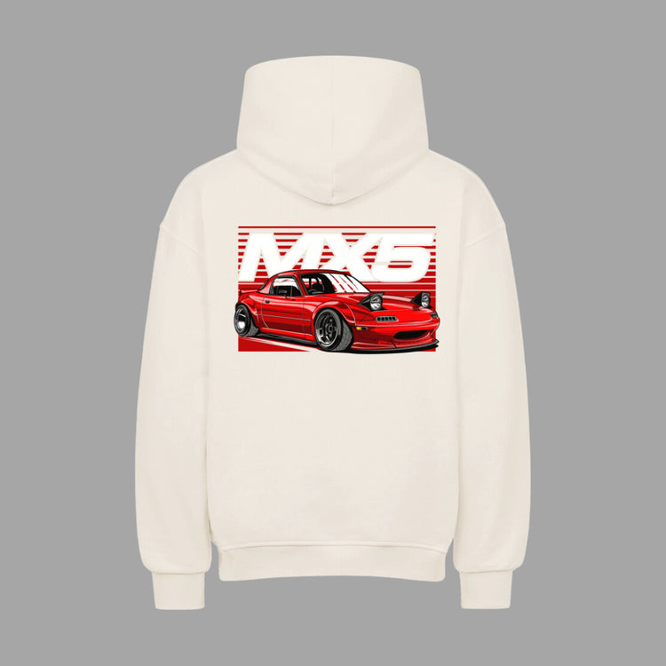 Miata MX 5 VACANCY Oversized Hoodie | Oversized Hoodie | JDMVibe