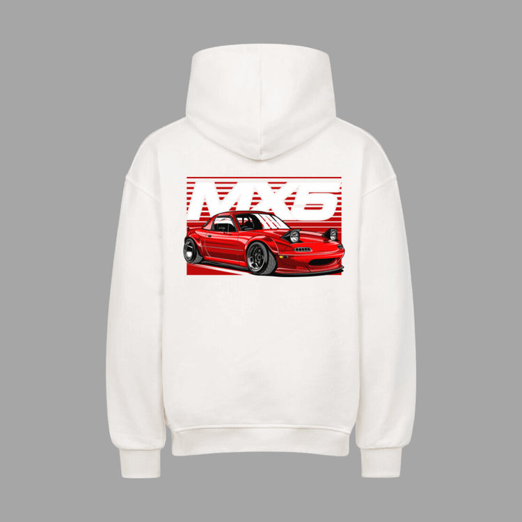 Miata MX 5 VACANCY Oversized Hoodie | Oversized Hoodie | JDMVibe