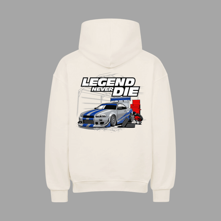 Legend never die VACANCY Oversized Hoodie | Oversized Hoodie | JDMVibe