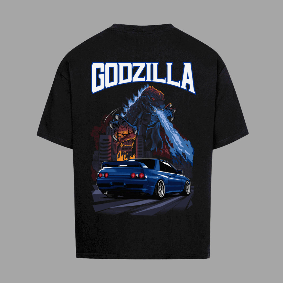 R32 Godzilla Oversize T-Shirt | Premium Oversize T-Shirt  | JDMVibe