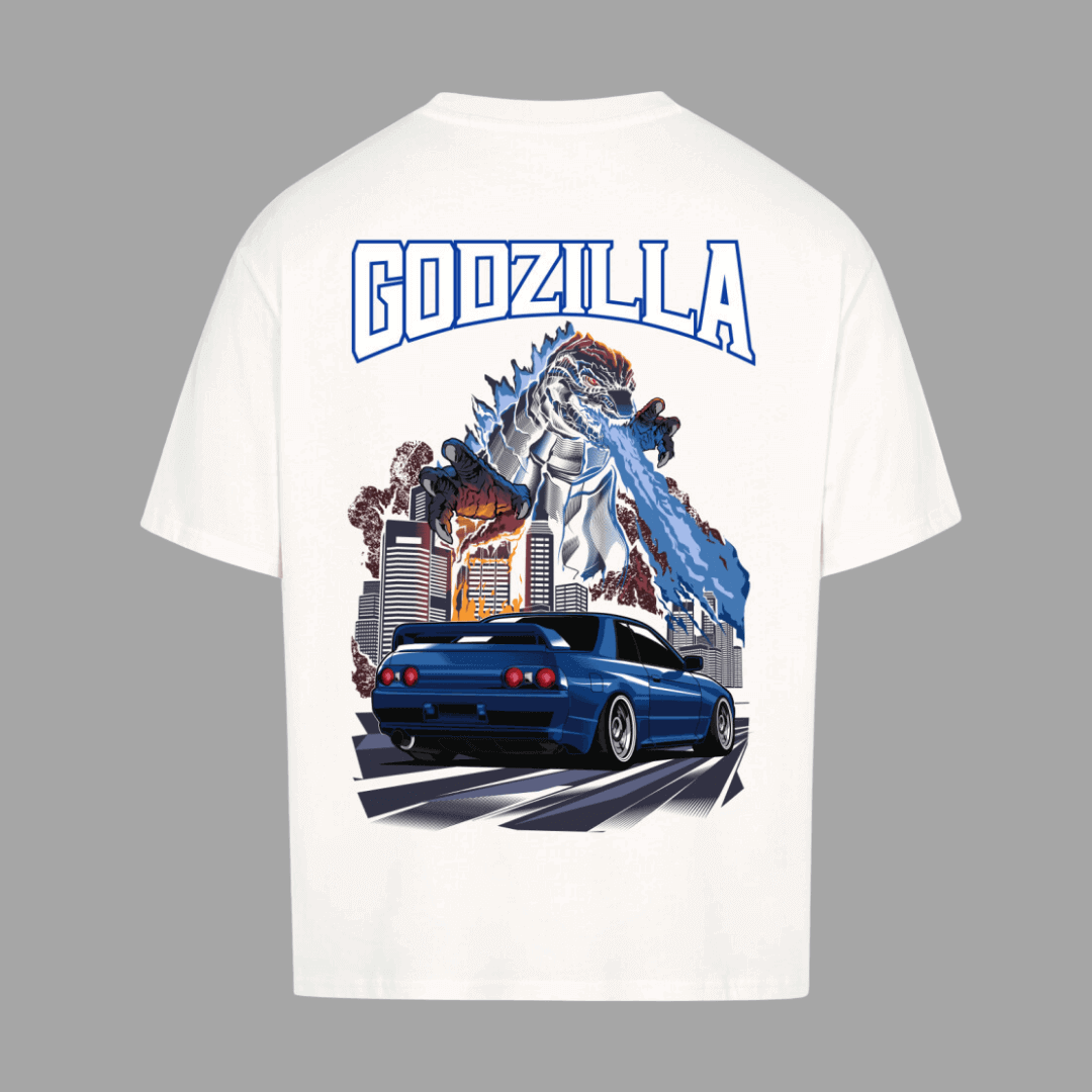 R32 Godzilla Oversize T-Shirt | Premium Oversize T-Shirt  | JDMVibe