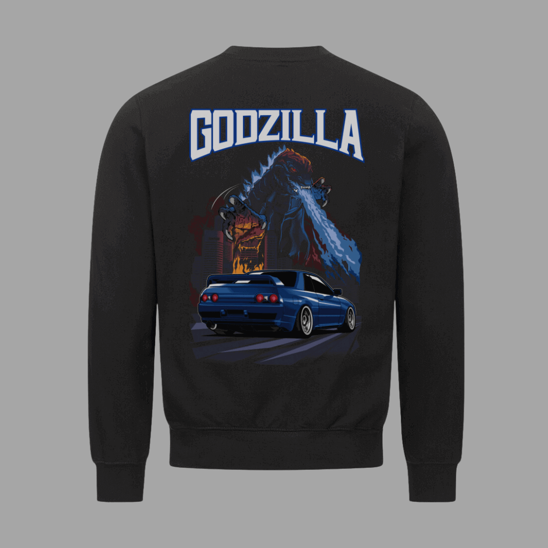 R32 GODZILLA Premium Sweatshirt | Hochwertiges Sweatshirt | JDMVibe