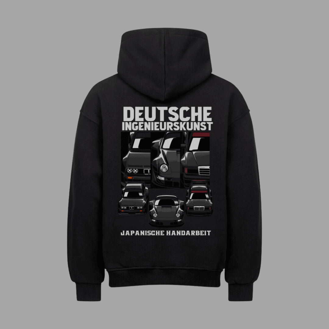 Deutsche klassiker Vacancy Oversized Hoodie  JDMVibe 